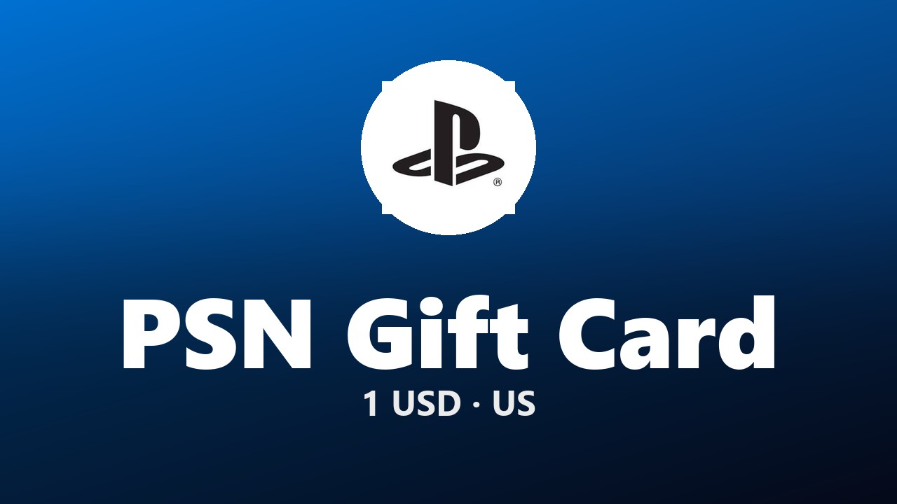PlayStation Network Gift Card 1 USD - PSN Key - UNITED STATES
